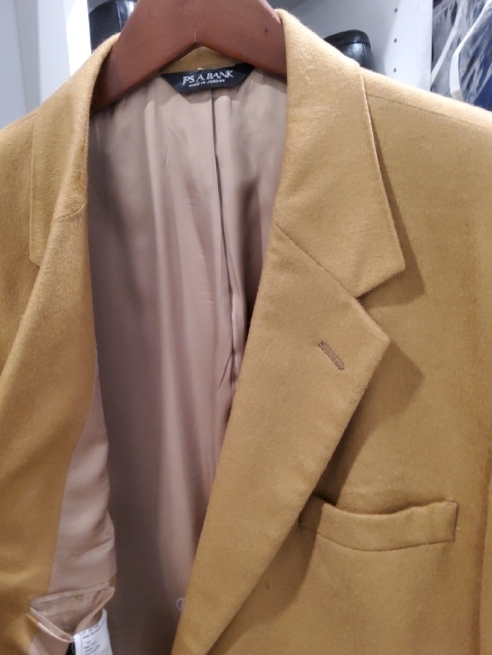 Jos. A. Bank Men's Camel-Color 100% CASHMERE Sport Coat